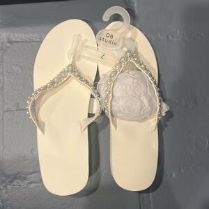 Wedding flip flops